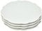 Alessi Mw01/77 Dressed Sottotazza Da Caffè, Porcellana, Bianco, 16 centimetri