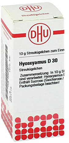 DHU Hyoscyamus D30 Streukügelchen, 10 g Globuli