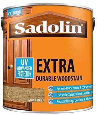 Sadolin EXTRA WOODSTAIN (YELLOW TIN) 2.5lt - Light Oak