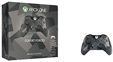 Xbox One: Cover Forces Wireless Controller, Nero/Argento Camo - Special Edition