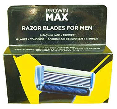 PROWIN MAX RAZOR BLADES FOR MEN, 3 Stück