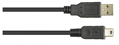 Eagle Black 5 m USB Male A to USB Mini Lead