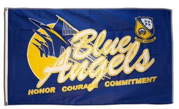 Flagge USA Blue Angels - 90 x 150 cm