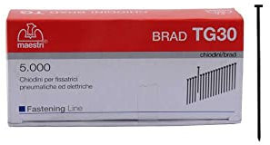 Punkte für Druckluft Ankernagler mit Kopf verzinkt. Größe 1 x 1,25 mm.