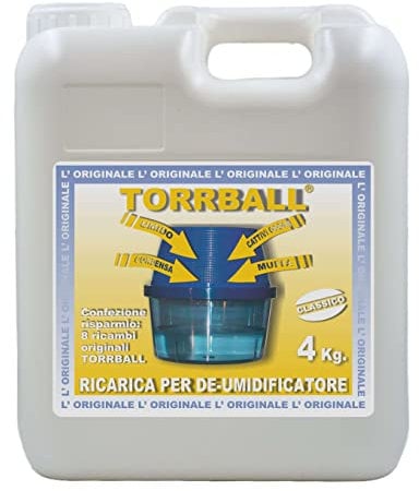Euromeci Torr-Ball Ricarica, Rirarica per Deumidificatore, 4000 g.