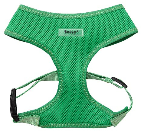 Bunty XL No Pull Dog Harness - Soft, Breathable, Durable, Adjustable Vest Harnesses, Lightweight, Anti Pull - Extra-Large, Green