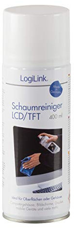 LogiLink RP0012 Schaumreiniger für LCD/TFT Bildschirme, 400 ml