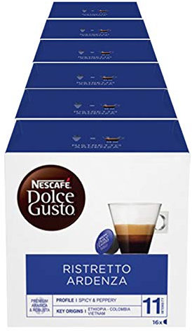 Nescafè(R) Original Kaffee Kapseln Dolce Gusto Ristretto Ardenza - 96 Kapseln