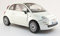 Fiat 500 C Cabriolet, met.-weiss, 2009, Modellauto, Fertigmodell, Mondo Motors 1:18