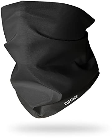 Ruffnek CLASSIC BLACK Multifunctional Headwear Snood Scarf for Men, Women & Children