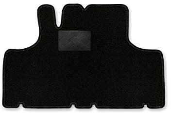 Bär-AfC Auto Fußmatten Ideal passend für Trabant P601 1964-1990, Autoteppiche Nadelvlies Schwarz, Rand Kettelung Schwarz, Trittschutz Kunststoff, Set 1-teilig, TR04029
