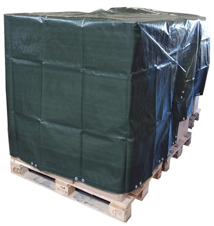 Home>itHOME It® Robuste Doppellaminat-Abdeckplane - 2,5 × 4,0 Meter (10,0 m²), 180 g/m², UV-beständig, Wind- und Wasserdicht, Dunkelgrün und Schwarz