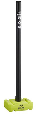 Ram Cricket Crazy Cricket Bowlers Stump - Durable Plastic Construction with Unparalleled stability base – 71 cm Tall – Suitable for Cricket Training, Cricket Matches, Garden, Beach, or Park