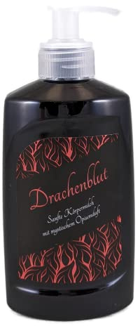 Körpermilch Drachenblut [300mL] - weiße Körperpflege mit mystischen Opiumduft