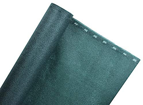 ecosoul Brise-vue de 30 m² - 85 % - 1,5 m de large x 20 m - Avec boutonnières
