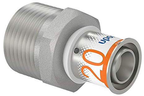 UPONOR 1064140 Crimpverschraubung männlich 20-1 Zoll
