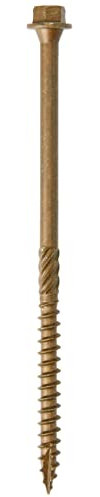 TIMCO Timber Screw – Hex Head – Exterior Green – 6.7 x 125 - Box of 50