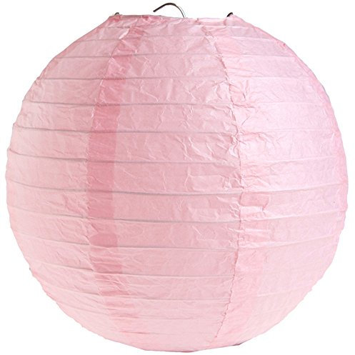 Santex Laternen 30 cm 2 Stück rosa - Papierlaternen Lampions Ballon Papierlampion Windlichter - 4313