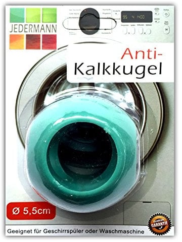 Magnetische Anti Kalk Kugel Ø 5,5 cm für Waschmaschine Geschirrspüler Antikalk Ball Waschkugel Wäschekugel
