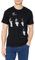 The Beatles Men's T-Shirt, Black, Large