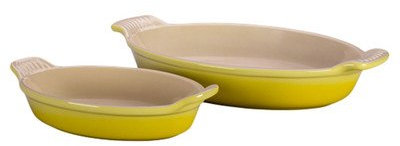Le Creuset Oval Au Gratin Dishes, Soleil D'ocre, 11/8.25