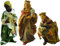 Heilige drei Könige, 3tlg. geeignet für 9cm Figuren
