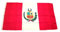 Flagge Fahne Peru mit Wappen 90 x 150 cm FLAGGENMAE®