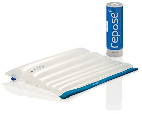 Repose - Pressure Relieving Wedge and Pump - Inflatable Pressure Wedge for Leg Elevation - Clinically Proven to Prevent Bed Sores and Pressure Ulcers