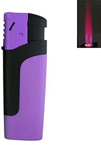 Sturmfeuerzeug MOSA Turbo Feuerzeug 5 Farben Jet Flame Torch Gas Lighter (Lila)