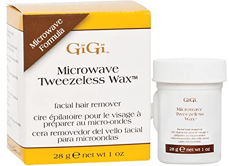 GIGI Tweezeless Wax Microwave - Natürliches Wachs für lang anhaltende Haarentfernung und schonend für alle Hauttypen - Gesichts- und Ganzkörperanwendung - Unisex - Erwachsene