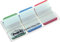 Post-it Index Strong Ablagetabs, Standard, Rot, Blau und Grün, 66 Haftstreifen 25.4 mm x 38.1 mm - Markierungsstreifen für Dokumente und Notizen