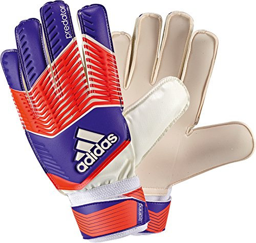 adidas Predator Training Guanti da portiere, Grigio/Rosso/Bianco, 7
