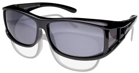 ActiveSol Überzieh-Sonnenbrille Classic, Herren, Polarisiert, mit Seitenfenster