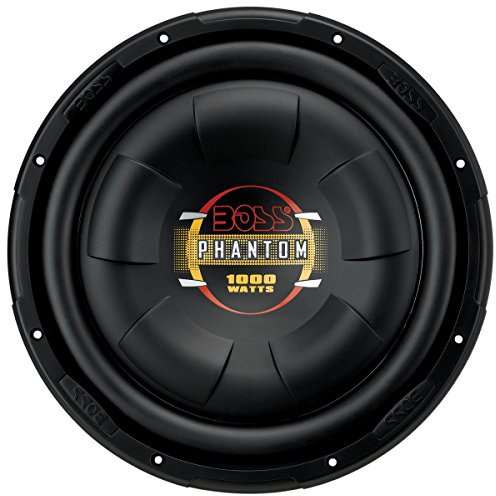 Boss D12 °F Passive Subwoofer 500 W Sub Woofer/Subwoofer Subwoofers/Black Casing (Passive Subwoofer, 500 Watts, 28 – 2000 Hz; 95 dB, 1000 W, 4 Ohm)