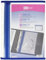 VELOFLEX 4354050 - Dokumentenhülle mit Reißverschluss, 1 Stück, DIN A4, abheftbar, blau, VELOBAG XS, Reißverschlusstasche
