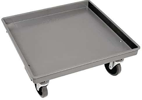 Vogue Dishwasher Rack Dolly - 4 Wheel Dolly for Restaurants, Catering, Schools CB006 | Four swivel castors enable smooth and stable movement, reducing staff strain and breakage risk in busy commercial kitchens.