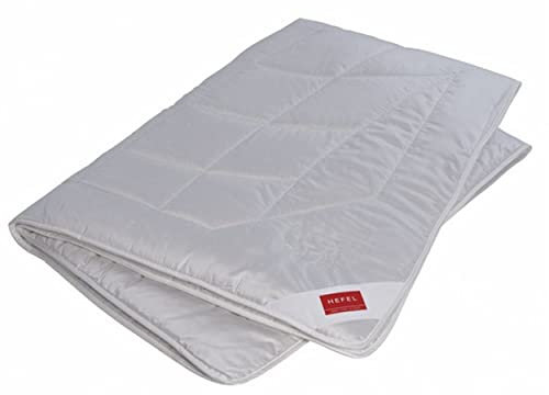 HEFEL Pure Camel Ganzjahres Bettdecke Light, 100% Camelhaar (200 cm x 200 cm)