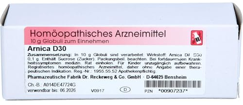 ARNICA D 30 Globuli 10 g