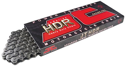 JT Chain JTC420HDR110SL (420 Series) Black Steel 110 Link Heavy Duty Non O-Ring Chain with Connecting Link
