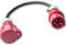 CEE Phasenwendeset Phasenwender Adapterleitung 5-polig (3P+N+PE) | AC 400V / 16A | Gummikabel H07RN-F 5x1,5 mm² IP44 Außen 0,5m