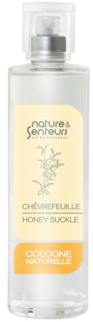 NATURE & SENTEURS - Eau de Cologne Chèvrefeuille 100 ml - Parfum Mixte - Cologne aux Notesflorale et hespéridée - Fabriquée en France - Plus de 95% d’ingrédients naturels