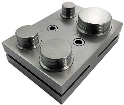 Rund, Disc Cutter Werkzeug Set 4 Extra Large 25, 31, 38, 50 mm Werkzeug