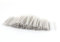 sourcing map 400 Pcs Protective Sleeve Fiber Optic Splicing Tube Heat Shrinkable Pipe 4cm Long