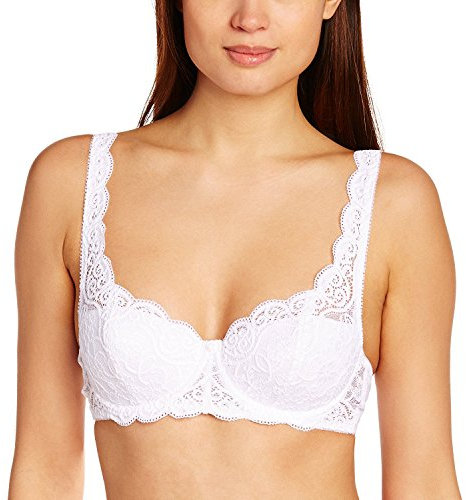 Triumph Womens Amourette 300 Whp X Wired Padded Bra, White, 36D UK