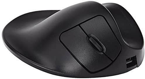 HandshoeMouse Original Wired Medium - Optische Maus - Ergonomisch Design - Rechtshändiger - Mit USB Kabel