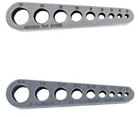 Big Gator Tools Big Gator Tools Metrisches und Standard-V-Stil-Handgewindebohrer-Set, MTG500Np, STD500Np