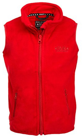 BMS Antarctic Clima Fleece Weste, Rot, Größe 104