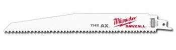 Milwaukee 48-01-7026 Super Sawzall Lot de 100 lames de scie 5/8 dents par pouce Longueur 22,9 cm