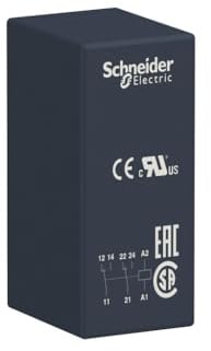 Schneider Electric rsb2 a080bd Relay Interface Plug-in, 8 A Rated Current Thermal, 24 V