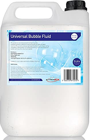 Bubble Fluid Premium Quality 5 Litres Kids Solution for Machine Liquid UK Made